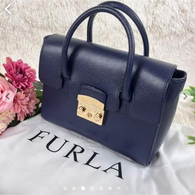 Furla(フルラ)の✨希少✨フルラ　FURLA ミニサイズ　メトロポリス　サッチェル　2way レディースのバッグ(ショルダーバッグ)の商品写真