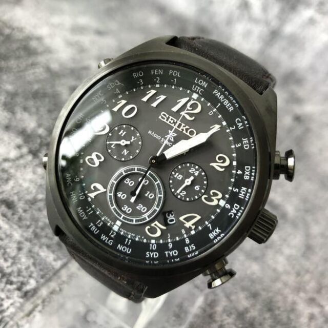 プロスペッ SEIKO セイコー メンズ腕時計 設定済の通販 by 時計屋 厚切りミッキー｜セイコーならラクマ - 新品○SEIKO PROSPEX  電波 ソーラー つデザイン