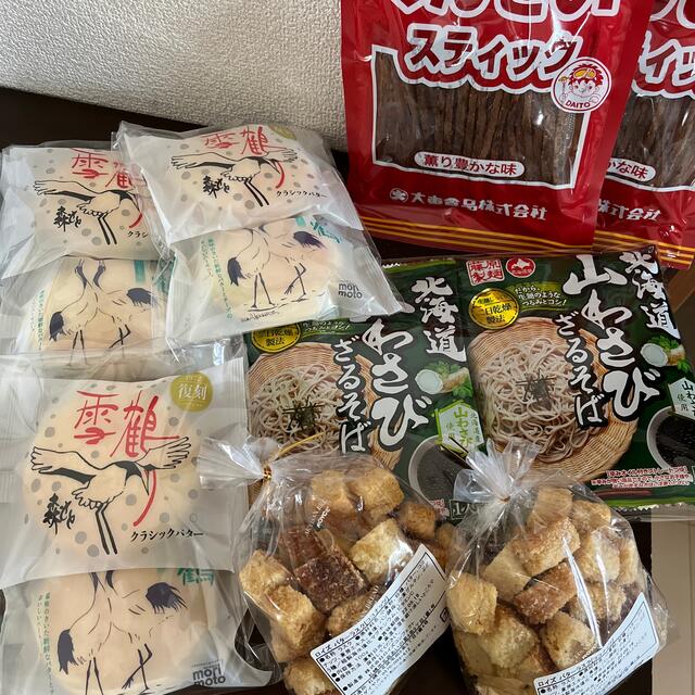 オーダー様のページ　　お菓子　蕎麦　珍味セット 食品/飲料/酒の食品(菓子/デザート)の商品写真