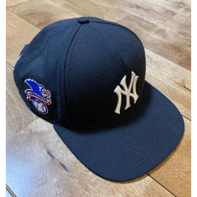 supreme yankees 47brand cap ヤンキース　ネイビー | フリマアプリ ラクマ