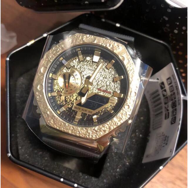 限定モデル G-SHOCK GM-2100MG-1AJR 月面 ゴールド 限定モデル G-SHOCK GM-2100MG-1AJR 月面 ゴールド