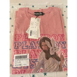 ヒステリックグラマー(HYSTERIC GLAMOUR)のHYSTERIC GRAMOUR×PLAY BOY⭐︎VネックT(Tシャツ/カットソー(半袖/袖なし))