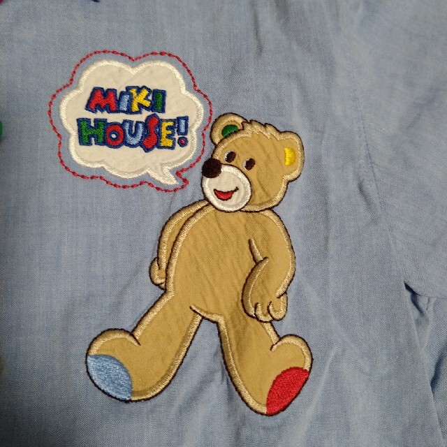 mikihouse(ミキハウス)のミキハウスブラウス　110 キッズ/ベビー/マタニティのキッズ服男の子用(90cm~)(ブラウス)の商品写真