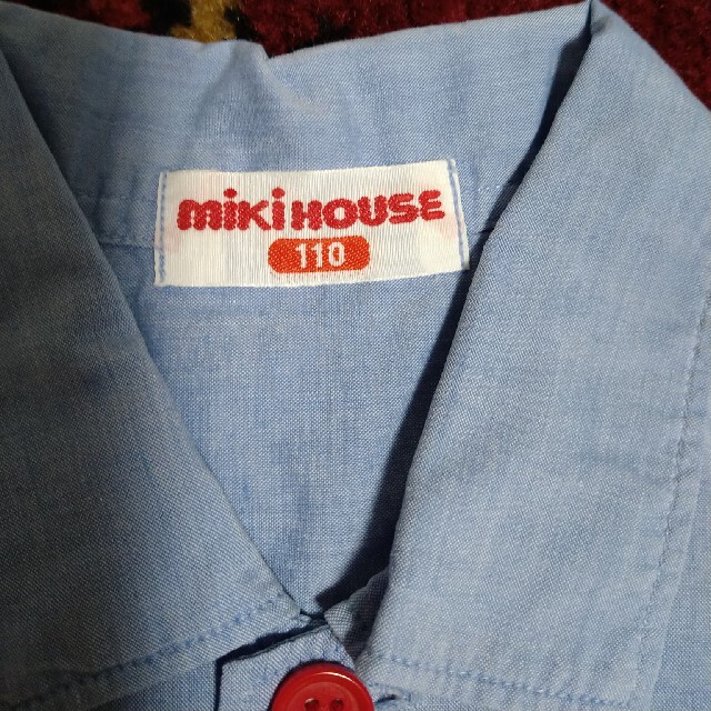 mikihouse(ミキハウス)のミキハウスブラウス　110 キッズ/ベビー/マタニティのキッズ服男の子用(90cm~)(ブラウス)の商品写真