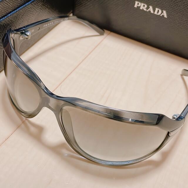 PRADA(プラダ)の希少　ガクトさん着用 PRADA サングラス SPR14G マーブルブラック メンズのファッション小物(サングラス/メガネ)の商品写真