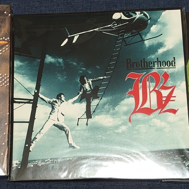 エンタメ/ホビーB'z　Brotherhood　レコード　LP