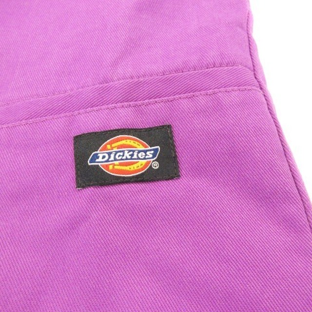 Dickies(ディッキーズ)のディッキーズ ショートパンツ ワークショーツ ハーフ ロゴ 刺繍 紫 38 メンズのパンツ(ショートパンツ)の商品写真