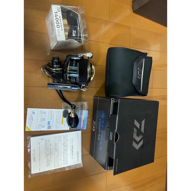 から厳選した DAIWA - ダイワ20ソルティガ14000XH SLP替えスプール付き