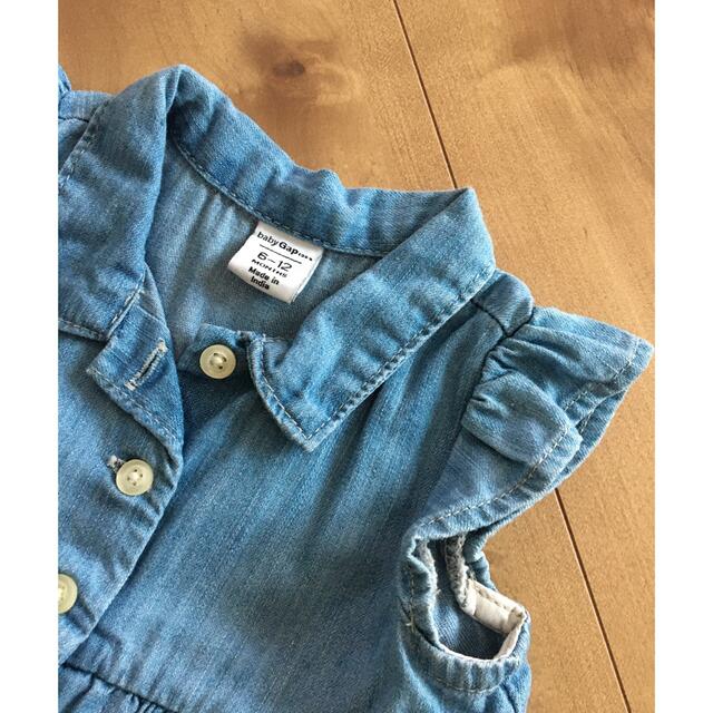 babyGAP(ベビーギャップ)の【値下げしました！美品！】baby GAPワンピース70cm キッズ/ベビー/マタニティのベビー服(~85cm)(ワンピース)の商品写真