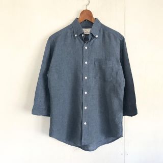 ユナイテッドアローズグリーンレーベルリラクシング(UNITED ARROWS green label relaxing)のリニフィチオ×グリーンレーベルリラクシング リネンシャツ Ｓ(シャツ)