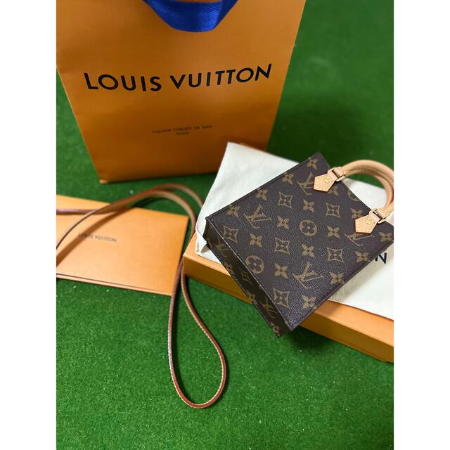 新しいコレクション LOUIS VUITTON プティットサックプラ モノグラム
