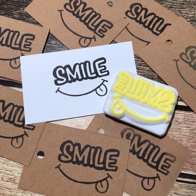 SMILEペコちゃん 消しゴムはんこ