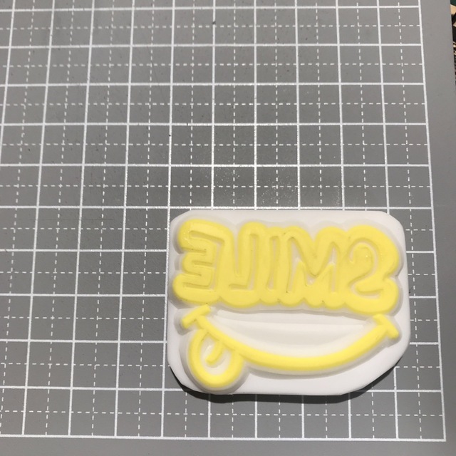 SMILEペコちゃん 消しゴムはんこ
