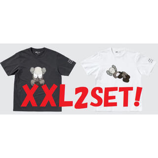 ユニクロ(UNIQLO)の【XXL白黒２点セット！】KAWS TOKYO FIRST UT UNIQLO (Tシャツ/カットソー(半袖/袖なし))
