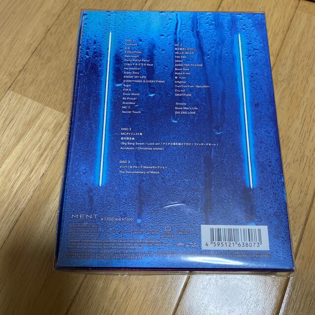 新品未開封★SnowMan LIVETOUR2021Mania初回盤Blu-r 1