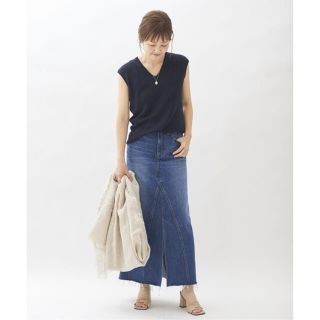 Healthy denim/ヘルシーデニムSP FRONT SLIT スカート◆(ロングスカート)