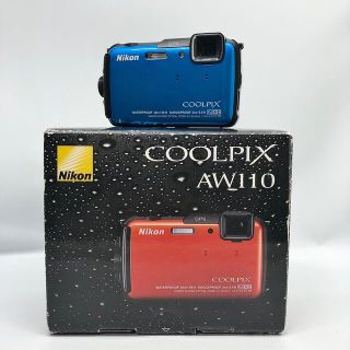 Nikon - Nikon デジタルカメラ COOLPIX AW110 防水 マリンブルーの通販