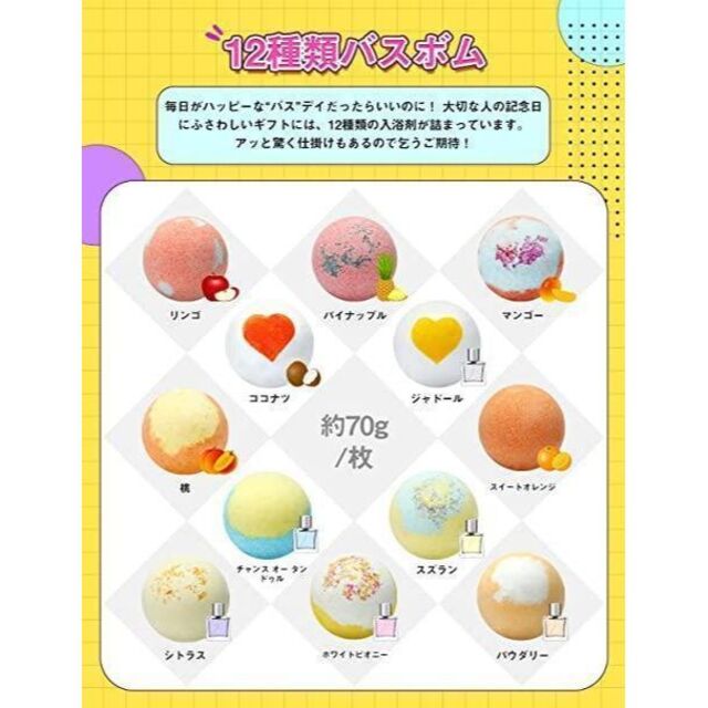 希望者のみラッピング無料 バスボム 入浴剤 炭酸 香り爆弾 ボール 12つの香りお風呂用 12セット teleacv.cl 希望者のみラッピング無料 バスボム 入浴剤 炭酸 香り爆弾 ボール 12つの香りお風呂用 12セット teleacv.cl