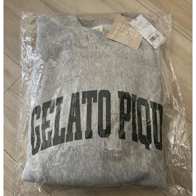 gelato pique(ジェラートピケ)のリサイクルコットン裏毛プルオーバー　トレーナー レディースのトップス(トレーナー/スウェット)の商品写真