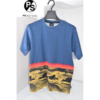 ポールスミス(Paul Smith)の新品☆Paul Smith グラフィック ピクチャー Tシャツ☆紺☆Mサイズ(Tシャツ/カットソー(半袖/袖なし))