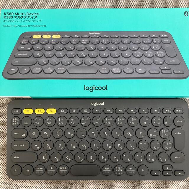 Logicool キーボード K380BK スマホ/家電/カメラのPC/タブレット(PC周辺機器)の商品写真