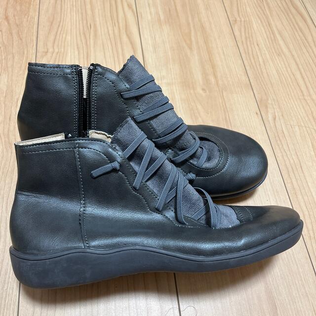 ショートブーツ  25cm グレー ユニセックス レディースの靴/シューズ(ブーツ)の商品写真