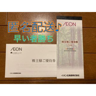 イオン(AEON)のイオン北海道　株主優待券(ショッピング)