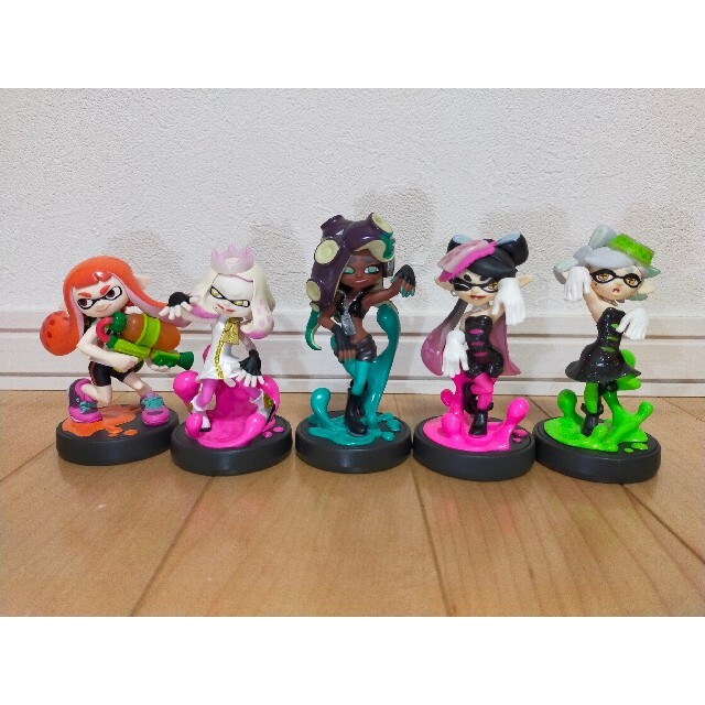 スプラトゥーン　amiibo 5体セット