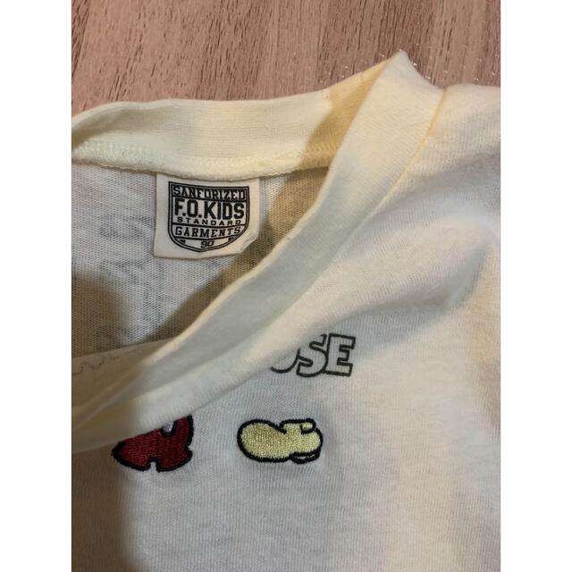 F.O.KIDS(エフオーキッズ)のTシャツ　90 ミッキー　コットン　エフオーキッズ　綿100% 柔らかい綿です キッズ/ベビー/マタニティのキッズ服男の子用(90cm~)(Tシャツ/カットソー)の商品写真