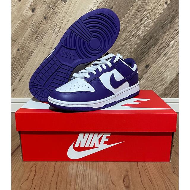 NIKE(ナイキ)のNike Dunk Low Championship Court Purple メンズの靴/シューズ(スニーカー)の商品写真