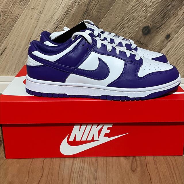 NIKE(ナイキ)のNike Dunk Low Championship Court Purple メンズの靴/シューズ(スニーカー)の商品写真