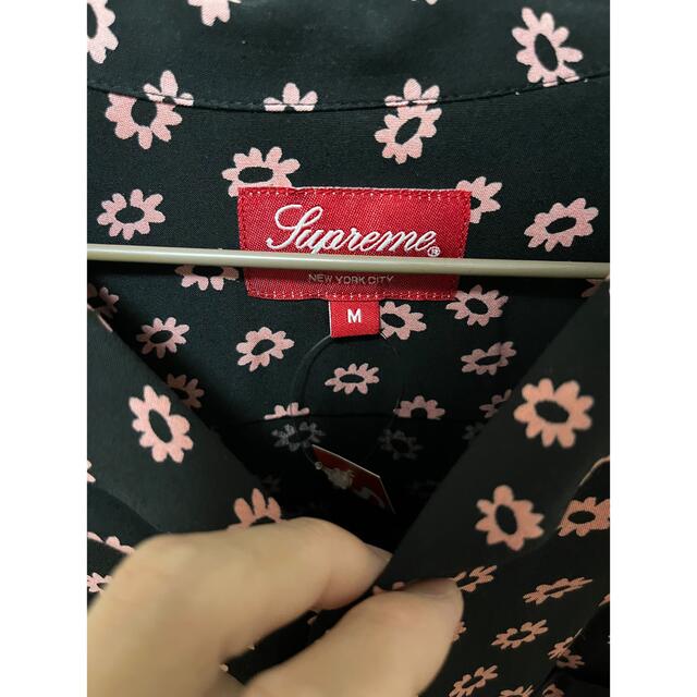 supreme Flowers L/S Rayon Shirt M