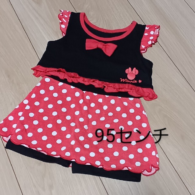 Disney(ディズニー)のミニーマウス　セットアップ キッズ/ベビー/マタニティのキッズ服女の子用(90cm~)(ワンピース)の商品写真