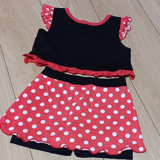 Disney(ディズニー)のミニーマウス　セットアップ キッズ/ベビー/マタニティのキッズ服女の子用(90cm~)(ワンピース)の商品写真