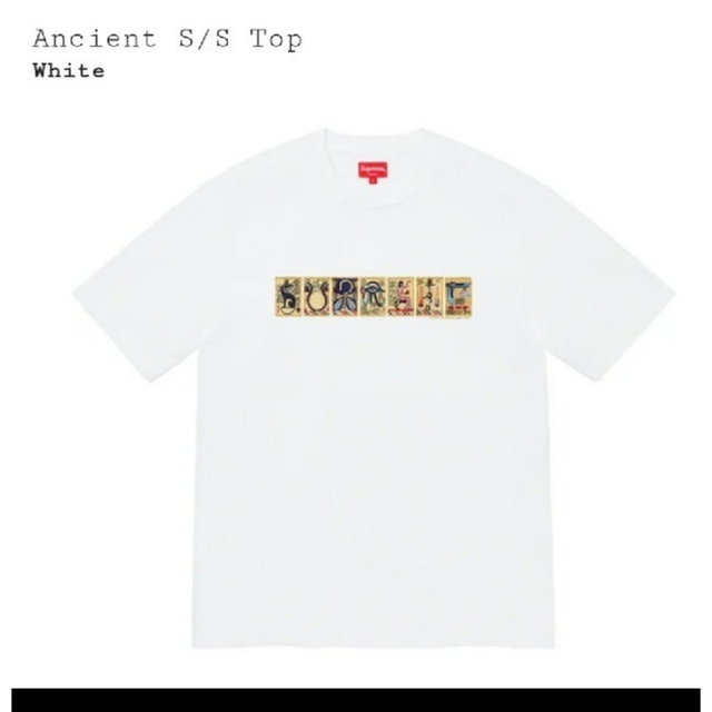 Supreme(シュプリーム)の【値下げ】supreme Ancient top tee メンズのトップス(Tシャツ/カットソー(半袖/袖なし))の商品写真