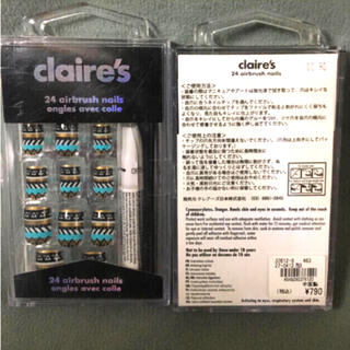 claire's(クレアーズ)のクレアーズ　❤︎ネイルチップ❤︎２点セット コスメ/美容のネイル(つけ爪/ネイルチップ)の商品写真