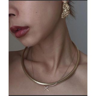 アメリヴィンテージ(Ameri VINTAGE)のAmeri  新品★ UND SLIM STICK CHOKER  ゴールド★(ネックレス)