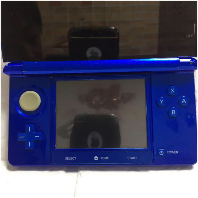 ニンテンドー3DS(ニンテンドー3DS)のニンテンドー3DS コバルトブルー   ジャンク品 エンタメ/ホビーのゲームソフト/ゲーム機本体(携帯用ゲーム機本体)の商品写真