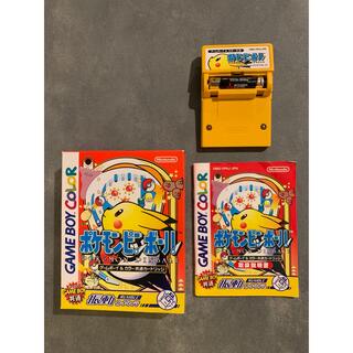 ニンテンドウ(任天堂)のポケモンピンボール　ゲームボーイソフト　箱付き(携帯用ゲームソフト)