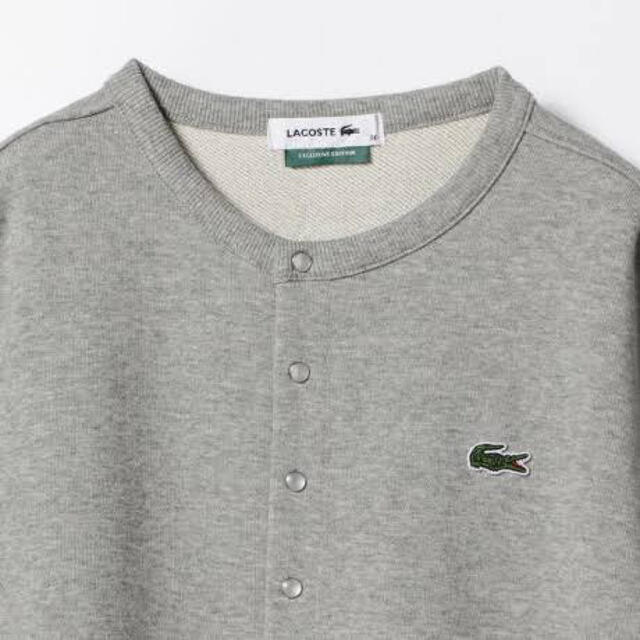 LACOSTE(ラコステ)のBEAMS BOY ビームスボーイ別注 ラコステ コットン ロングカーディガン レディースのトップス(カーディガン)の商品写真