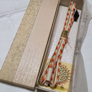 逸品 和装小物 帯締め 道明 高麗組 桐箱