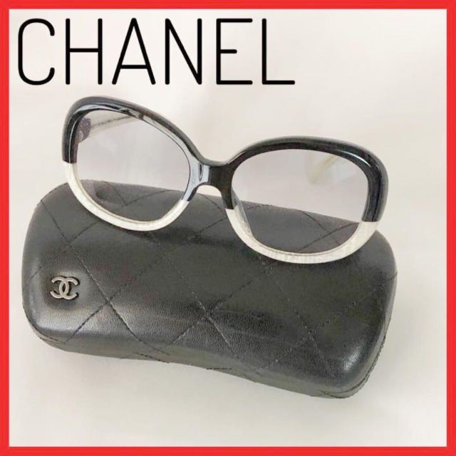 CHANEL(シャネル)の美品　ケ—ス付き　CHANEL ココマ—クサングラス　5176A レディースのファッション小物(サングラス/メガネ)の商品写真