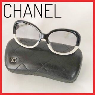 シャネル(CHANEL)の美品　ケ—ス付き　CHANEL ココマ—クサングラス　5176A(サングラス/メガネ)