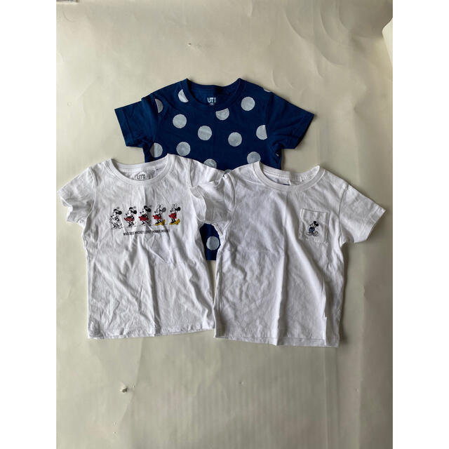 UNIQLO(ユニクロ)のTシャツセット キッズ/ベビー/マタニティのキッズ服女の子用(90cm~)(Tシャツ/カットソー)の商品写真