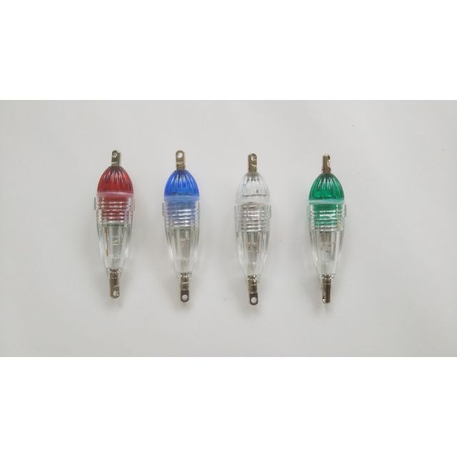 水中ライト 集魚灯 LED 夜釣りに! 8g 6cm 電池付き 夜光 タチウオの通販 by ドリー 高輝度 水中ライト 集魚灯 ウキ釣り 夜釣り タチウオ釣り