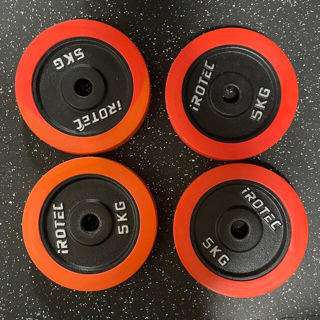 iROTEC ダンベルプレート5kg スポーツ/アウトドアのトレーニング/エクササイズ(トレーニング用品)の商品写真