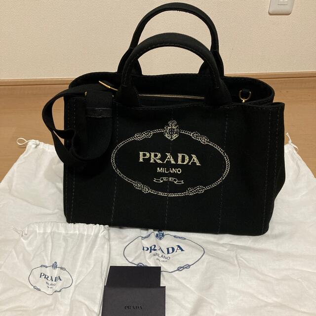 専用❗️PRADA  カナパ　トートバッグ　ブラック　美品