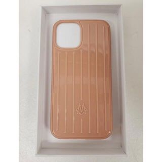 リモワ(RIMOWA)の新品　リモワ　デザート　ローズ　ピンク　グルーヴ　iPhoneケース(iPhoneケース)