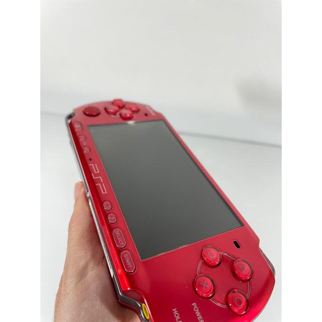 PSP-3000 SONY レッド PSP本体 商品の状態 独特の上品 エンタメ/ホビー