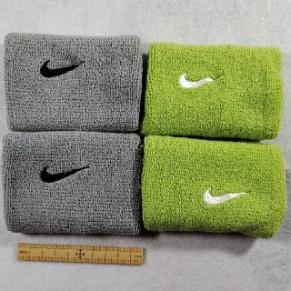 ナイキ(NIKE)のリストバンド・ナイキ、グリーン＆グレー(その他)